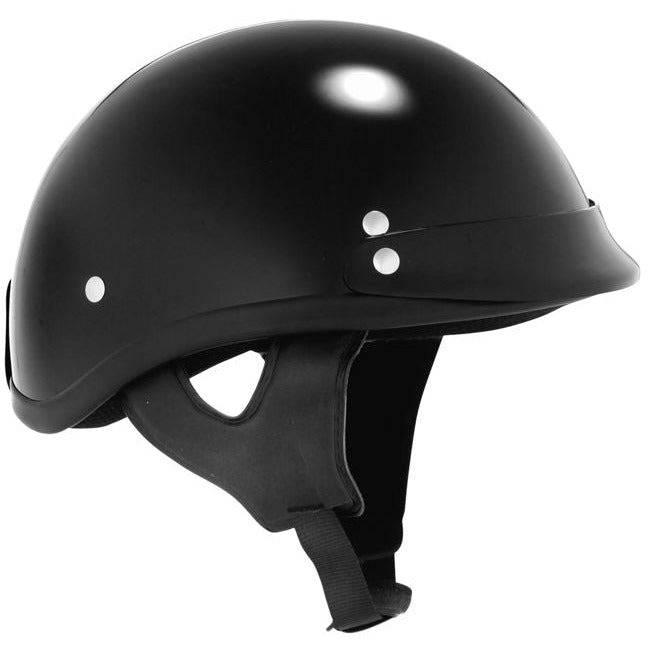 Skid Lid Traditional Helmet Gloss Black