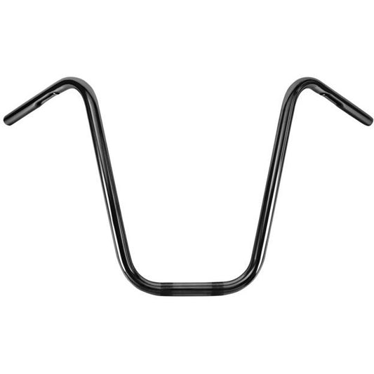 12" Burly Brand Narrow Bottom Ape Hangers Black