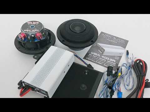 Wild Boar Audio 400 Watt Amp/Speaker Kit