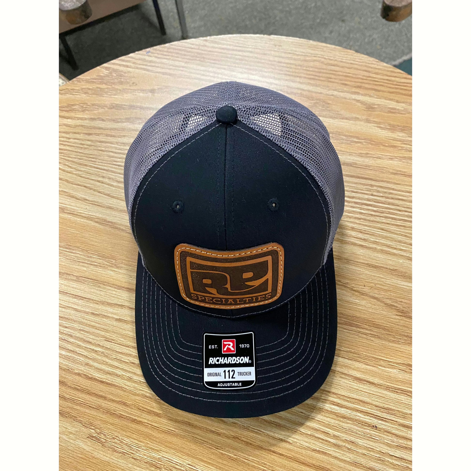 Rp's Leather Patch Trucker Hat