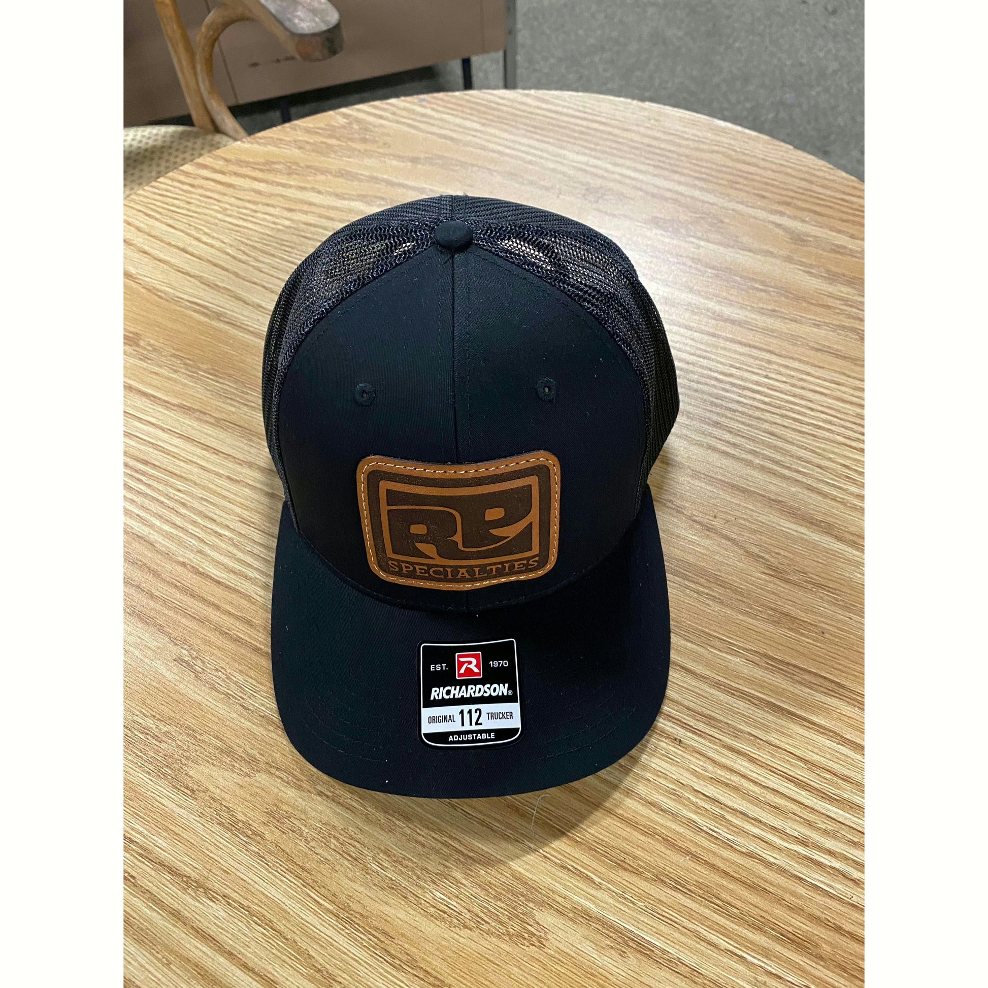 Rp's Leather Patch Trucker Hat