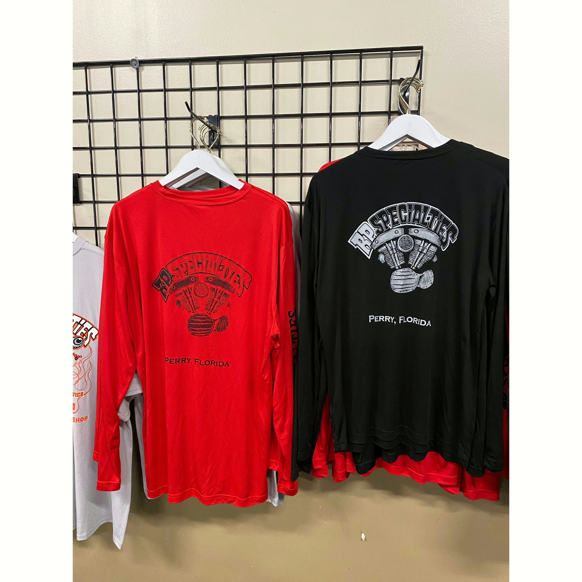 Long Sleeve Dry Fit Red