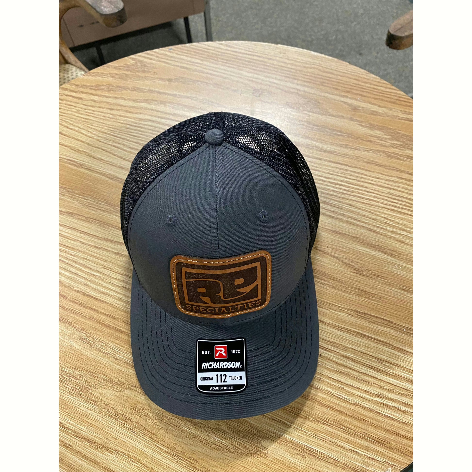 Rp's Leather Patch Trucker Hat
