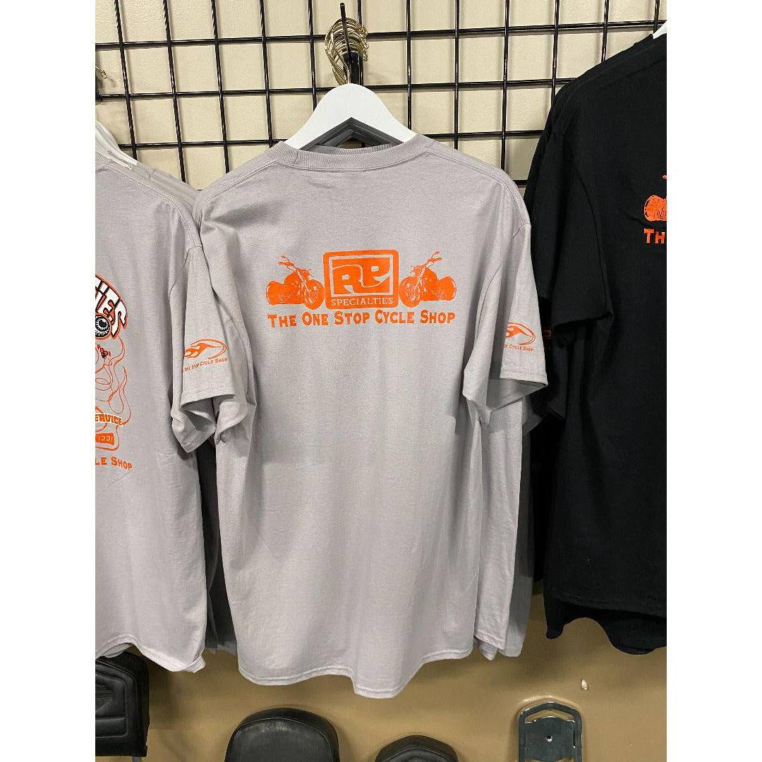 RP SPECIALTIES BIKE LOGO SHIRT GRAY