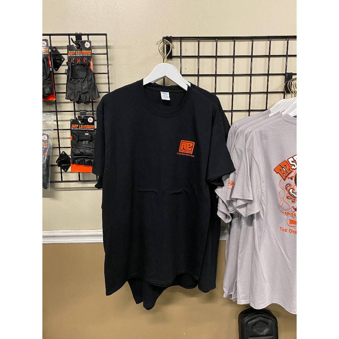 RP SPECIALTIES RAT FINK STYLE TEE BLACK